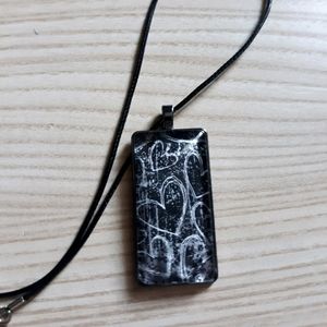 Distressed Heart Pendant